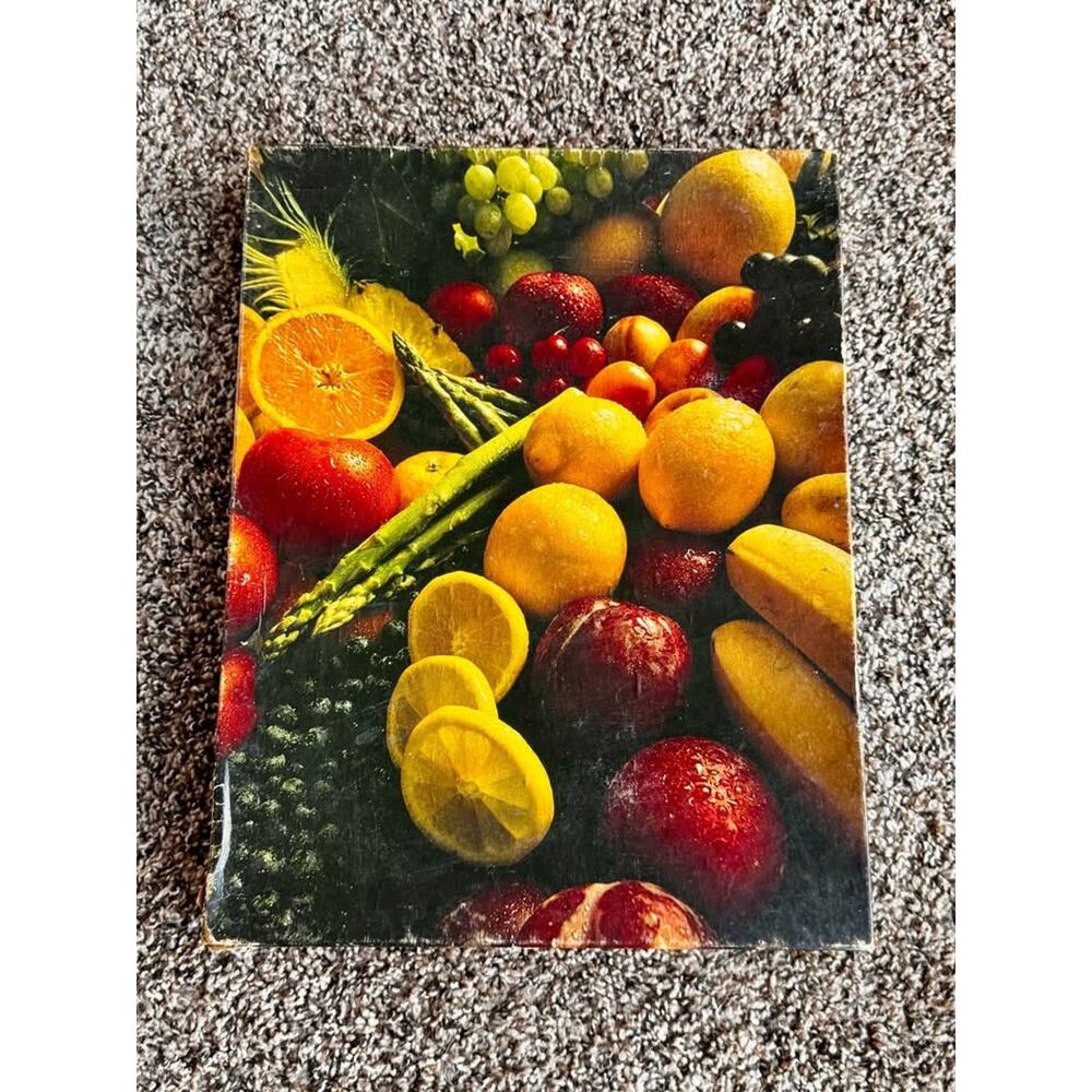 Vintage Springbok “Fruition of Fanciful Facts” Jigsaw Puzzle Fruit Over 500 Piec
